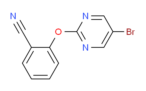 CAS No. 1017789-04-6, 2-((5-Bromopyrimidin-2-yl)oxy)benzonitrile