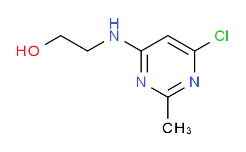 CAS No. 22177-97-5, 2-((6-Chloro-2-methylpyrimidin-4-yl)amino)ethanol