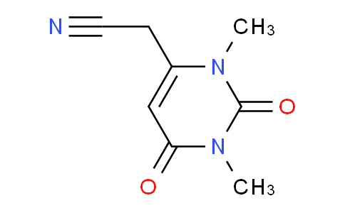 CAS No. 1550969-92-0, 2-(1,3-Dimethyl-2,6-dioxo-1,2,3,6-tetrahydropyrimidin-4-yl)acetonitrile