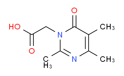 CAS No. 1713590-56-7, 2-(2,4,5-Trimethyl-6-oxopyrimidin-1(6H)-yl)acetic acid