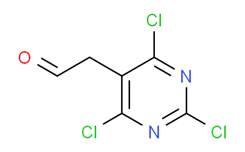 CAS No. 1245898-27-4, 2-(2,4,6-Trichloropyrimidin-5-yl)acetaldehyde