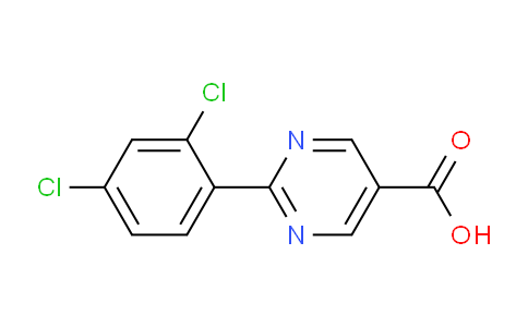 CAS No. 928713-28-4, 2-(2,4-Dichlorophenyl)pyrimidine-5-carboxylic acid