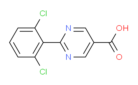CAS No. 1267587-09-6, 2-(2,6-Dichlorophenyl)pyrimidine-5-carboxylic acid