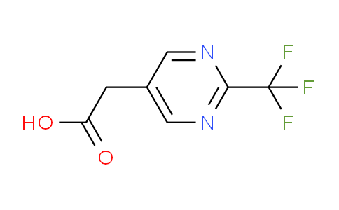 CAS No. 1216002-39-9, 2-(2-(Trifluoromethyl)pyrimidin-5-yl)acetic acid