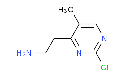 CAS No. 942492-65-1, 2-(2-Chloro-5-methylpyrimidin-4-yl)ethanamine