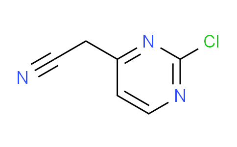 CAS No. 1261744-41-5, 2-(2-Chloropyrimidin-4-yl)acetonitrile