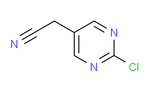 CAS No. 1000565-07-0, 2-(2-Chloropyrimidin-5-yl)acetonitrile