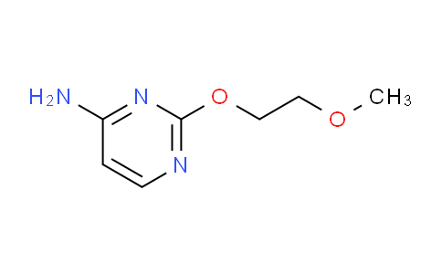 CAS No. 60722-66-9, 2-(2-Methoxyethoxy)pyrimidin-4-amine