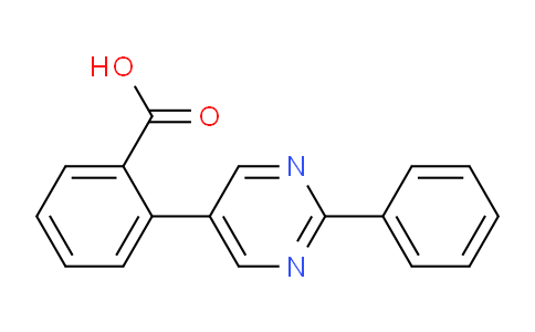 CAS No. 76646-52-1, 2-(2-Phenylpyrimidin-5-yl)benzoic acid