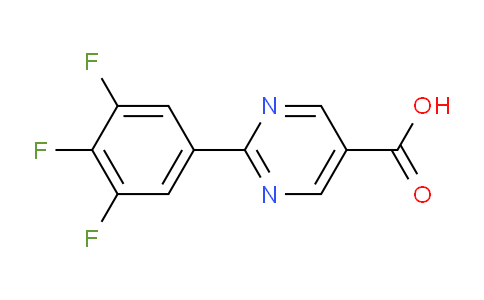 CAS No. 1497184-84-5, 2-(3,4,5-Trifluorophenyl)pyrimidine-5-carboxylic acid