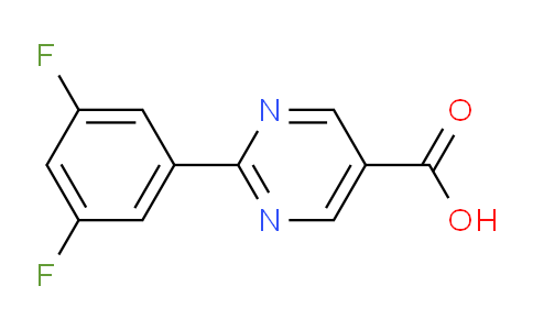 CAS No. 933988-73-9, 2-(3,5-Difluorophenyl)pyrimidine-5-carboxylic acid