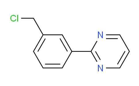 CAS No. 898289-51-5, 2-(3-(Chloromethyl)phenyl)pyrimidine