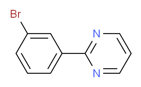CAS No. 885468-36-0, 2-(3-Bromophenyl)pyrimidine