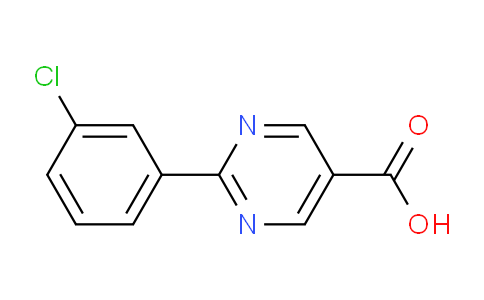 CAS No. 928713-19-3, 2-(3-Chlorophenyl)pyrimidine-5-carboxylic acid