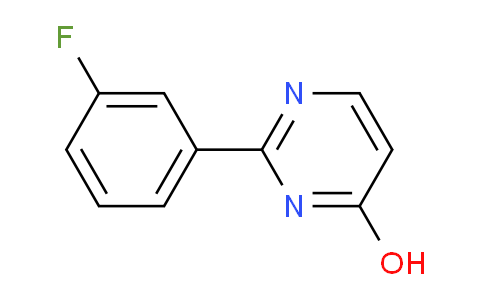 CAS No. 76128-78-4, 2-(3-Fluorophenyl)pyrimidin-4-ol