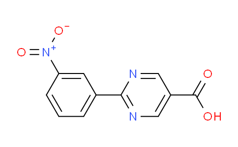 CAS No. 928707-76-0, 2-(3-Nitrophenyl)pyrimidine-5-carboxylic acid