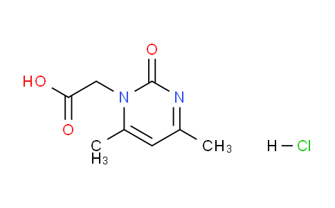 CAS No. 1179377-17-3, 2-(4,6-Dimethyl-2-oxopyrimidin-1(2H)-yl)acetic acid hydrochloride