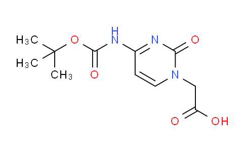 CAS No. 172405-16-2, 2-(4-((tert-Butoxycarbonyl)amino)-2-oxopyrimidin-1(2H)-yl)acetic acid