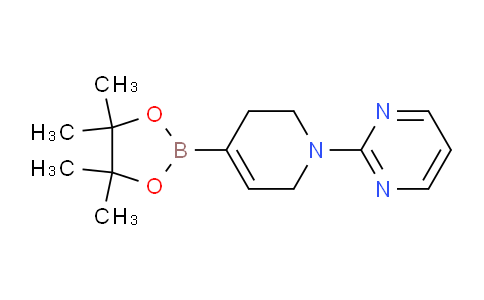 CAS No. 1312479-75-6, 2-(4-(4,4,5,5-Tetramethyl-1,3,2-dioxaborolan-2-yl)-5,6-dihydropyridin-1(2H)-yl)pyrimidine