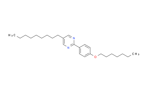 CAS No. 57202-57-0, 2-(4-(Heptyloxy)phenyl)-5-nonylpyrimidine