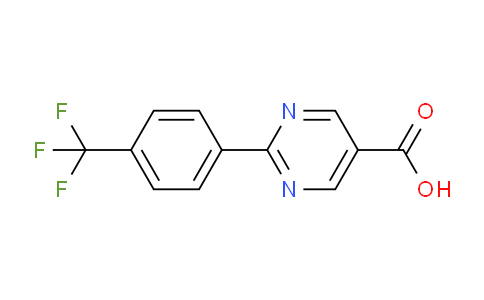 CAS No. 1261819-81-1, 2-(4-(Trifluoromethyl)phenyl)pyrimidine-5-carboxylic acid