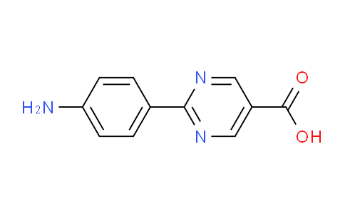 CAS No. 1416438-17-9, 2-(4-Aminophenyl)pyrimidine-5-carboxylic acid