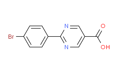 CAS No. 928713-94-4, 2-(4-Bromophenyl)pyrimidine-5-carboxylic acid