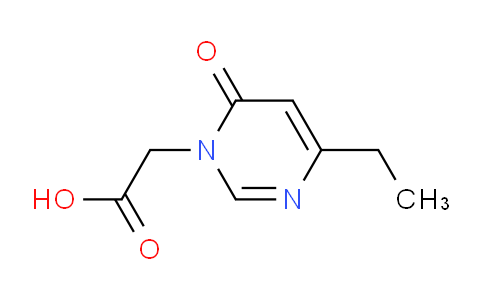 CAS No. 1707567-39-2, 2-(4-Ethyl-6-oxopyrimidin-1(6H)-yl)acetic acid