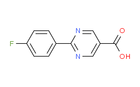 CAS No. 933988-26-2, 2-(4-Fluorophenyl)pyrimidine-5-carboxylic acid