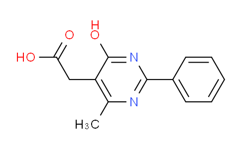 CAS No. 432016-35-8, 2-(4-Hydroxy-6-methyl-2-phenylpyrimidin-5-yl)acetic acid