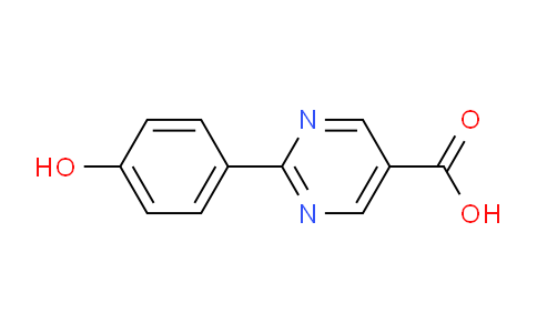 CAS No. 142603-90-5, 2-(4-Hydroxyphenyl)pyrimidine-5-carboxylic acid