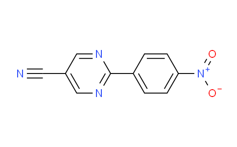 CAS No. 1447606-55-4, 2-(4-Nitrophenyl)pyrimidine-5-carbonitrile