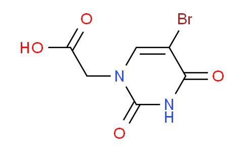 CAS No. 31385-63-4, 2-(5-Bromo-2,4-dioxo-3,4-dihydropyrimidin-1(2H)-yl)acetic acid