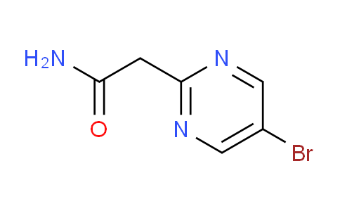 CAS No. 132288-08-5, 2-(5-Bromopyrimidin-2-yl)acetamide