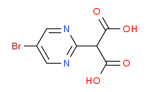 CAS No. 1260861-81-1, 2-(5-Bromopyrimidin-2-yl)malonic acid