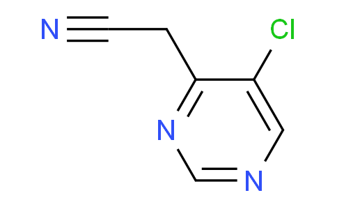 CAS No. 1261737-95-4, 2-(5-Chloropyrimidin-4-yl)acetonitrile