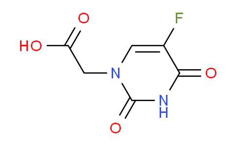 CAS No. 56059-30-4, 2-(5-Fluoro-2,4-dioxo-3,4-dihydropyrimidin-1(2H)-yl)acetic acid