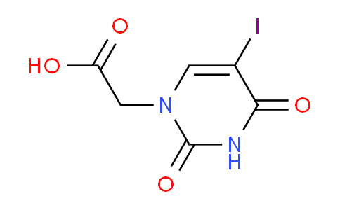 CAS No. 57846-83-0, 2-(5-Iodo-2,4-dioxo-3,4-dihydropyrimidin-1(2H)-yl)acetic acid