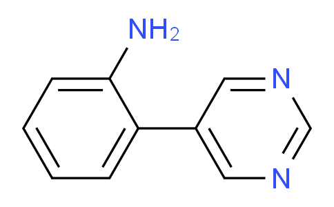 CAS No. 893735-92-7, 2-(5-Pyrimidinyl)aniline