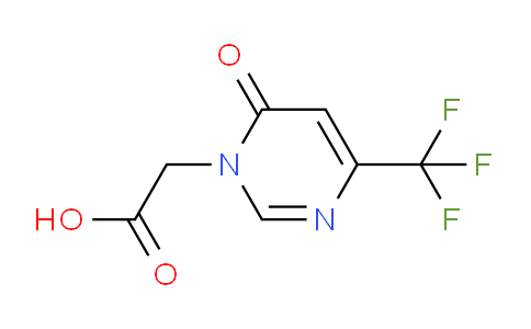 CAS No. 1708178-78-2, 2-(6-Oxo-4-(trifluoromethyl)pyrimidin-1(6H)-yl)acetic acid