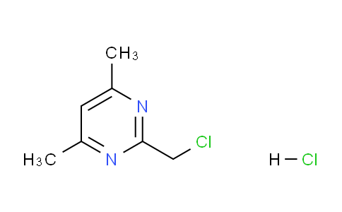 CAS No. 1956341-63-1, 2-(Chloromethyl)-4,6-dimethylpyrimidine hydrochloride