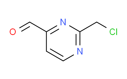 CAS No. 944901-34-2, 2-(Chloromethyl)pyrimidine-4-carbaldehyde