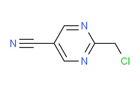 CAS No. 1086393-94-3, 2-(Chloromethyl)pyrimidine-5-carbonitrile