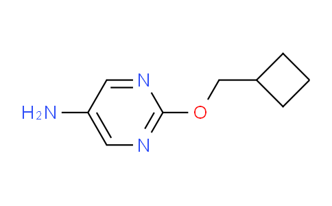 CAS No. 1439896-57-7, 2-(Cyclobutylmethoxy)pyrimidin-5-amine