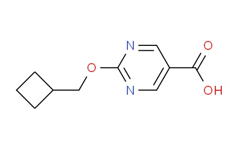 CAS No. 1402232-52-3, 2-(Cyclobutylmethoxy)pyrimidine-5-carboxylic acid