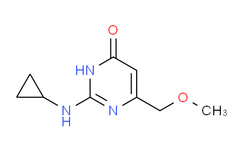 CAS No. 1158516-14-3, 2-(Cyclopropylamino)-6-(methoxymethyl)pyrimidin-4(3H)-one