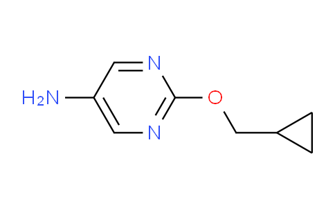 CAS No. 1249578-99-1, 2-(Cyclopropylmethoxy)pyrimidin-5-amine