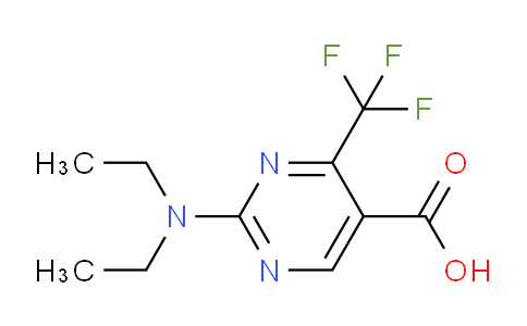 CAS No. 1282720-61-9, 2-(Diethylamino)-4-(trifluoromethyl)pyrimidine-5-carboxylic acid