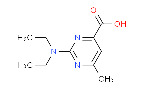 CAS No. 1017393-94-0, 2-(Diethylamino)-6-methylpyrimidine-4-carboxylic acid