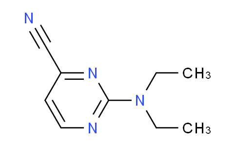 CAS No. 75825-49-9, 2-(Diethylamino)pyrimidine-4-carbonitrile